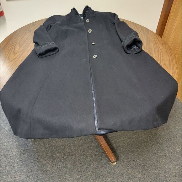 Vintage Ukrainian Donnybrook Overcoat with Extensive Braid Trim - Picture 3 of 5